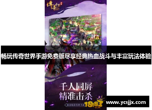 畅玩传奇世界手游免费版尽享经典热血战斗与丰富玩法体验